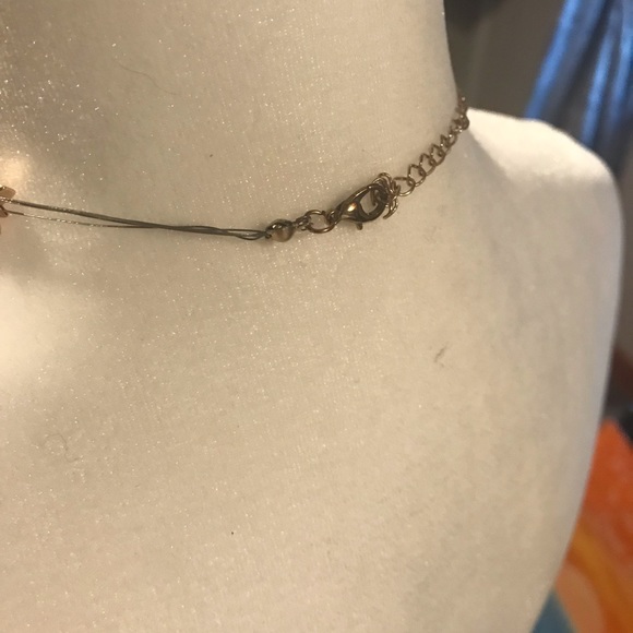 Multi-layer Gold-plated Star Choker Necklace - Picture 7 of 7